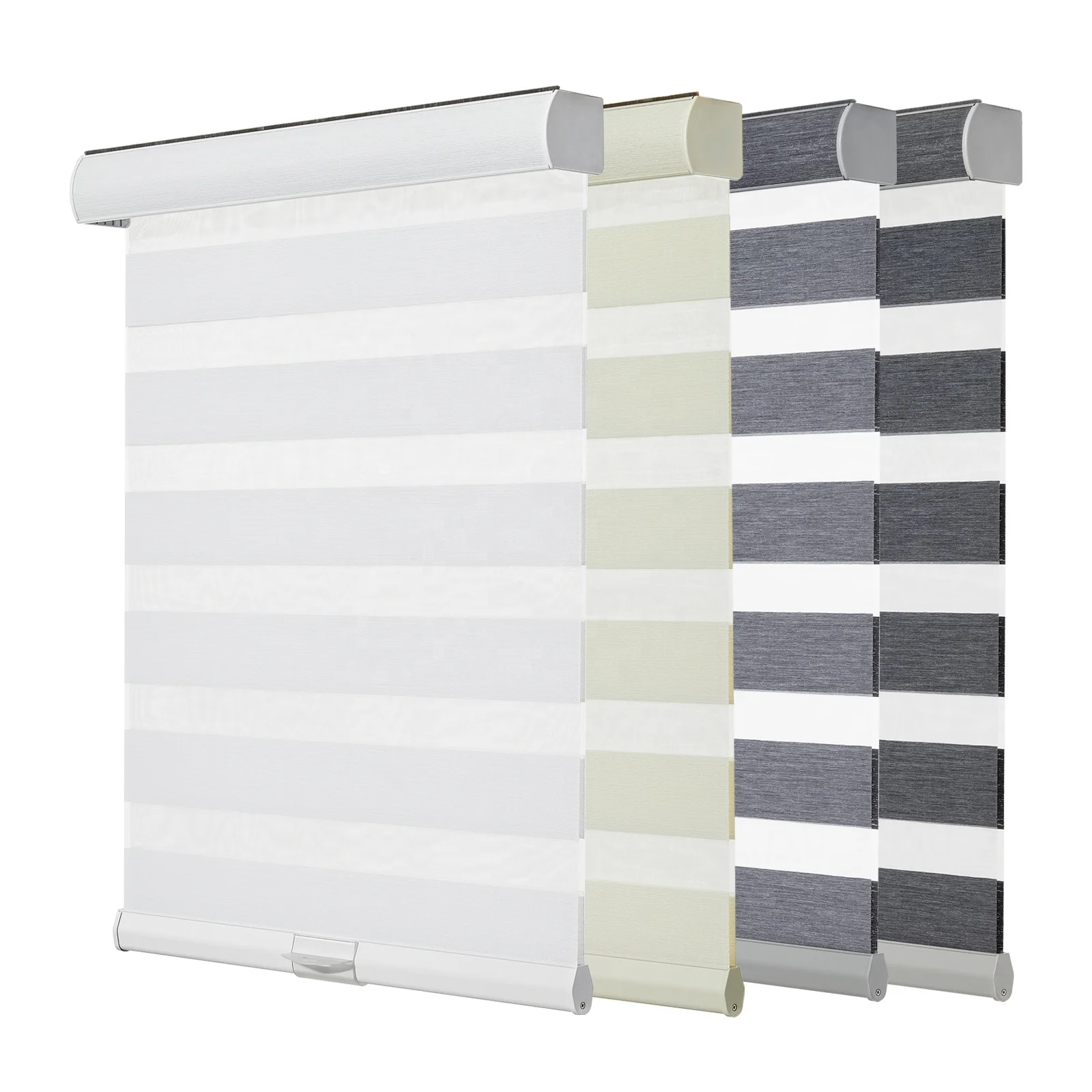 Factory Supply High Quality Free-stop Blackout Window Curtain Roller Zebra Blinds