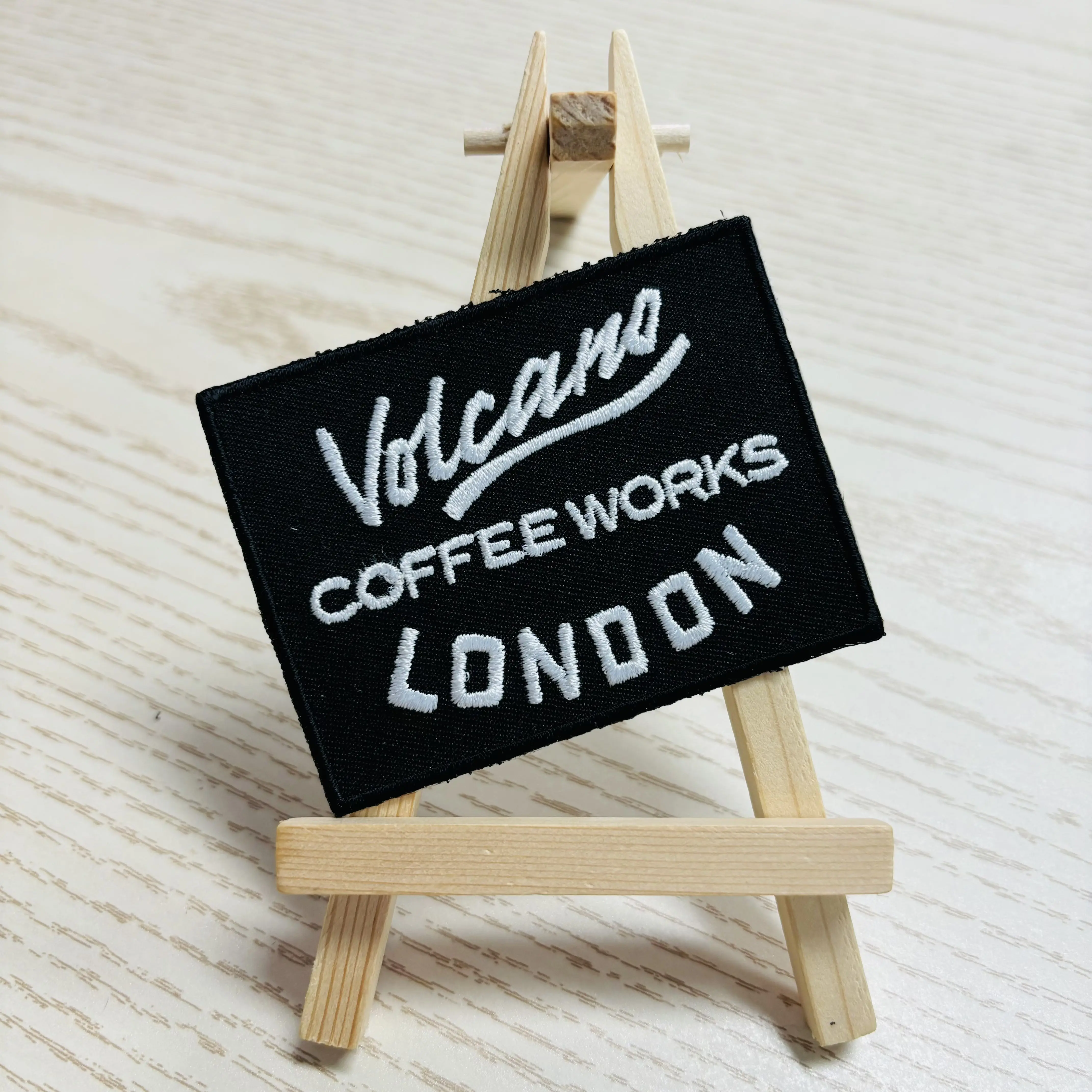 High Quality Full Embroidery custom animal embroidery patches for caps