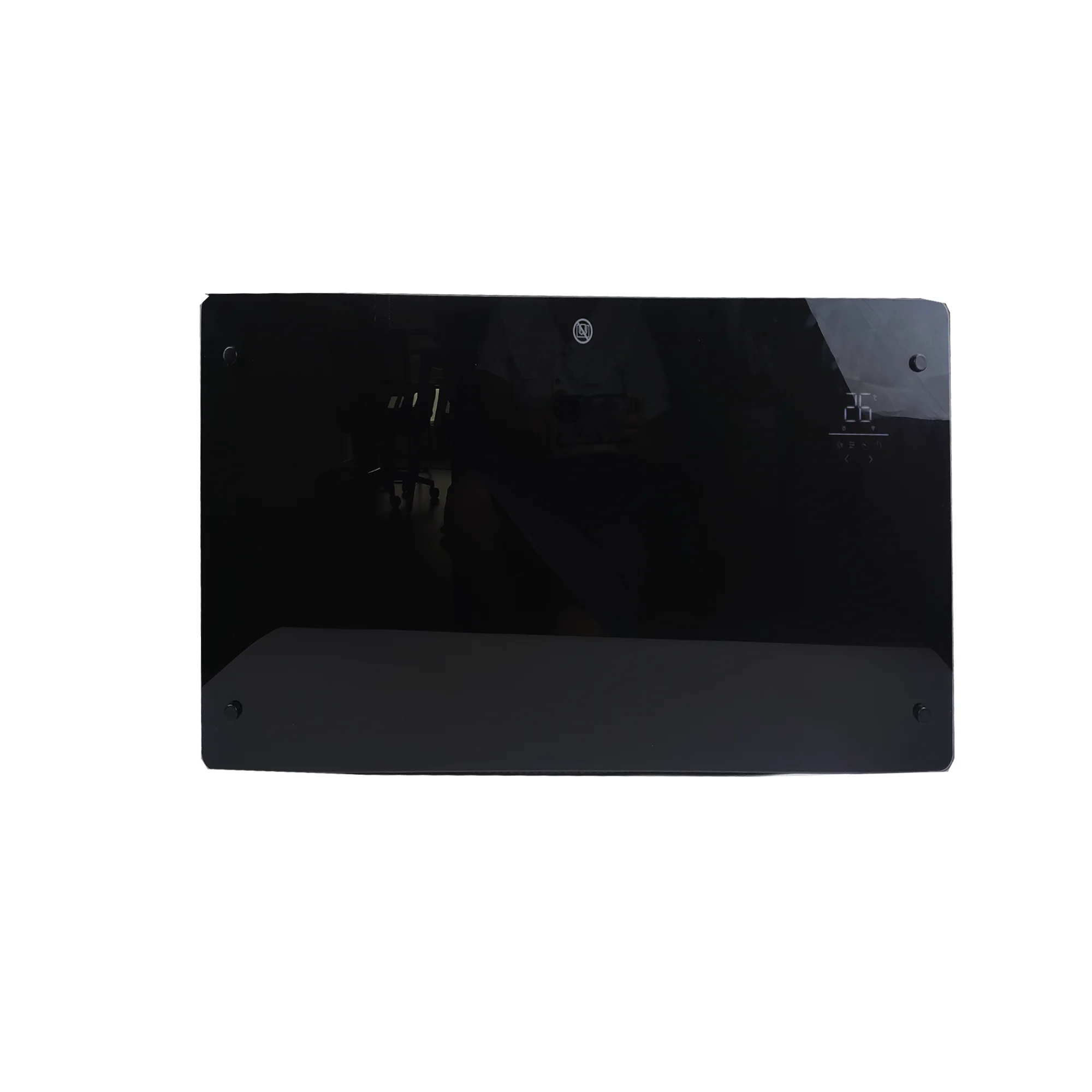 Touch LED  Big Display Electric Home Convector Wall Mounted Glass Panel Heater in Living Room