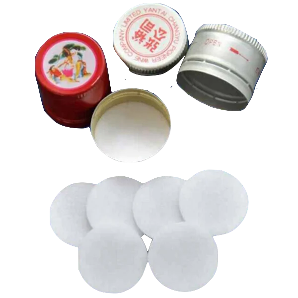 Aluminium foil pe foam cap seal gasket