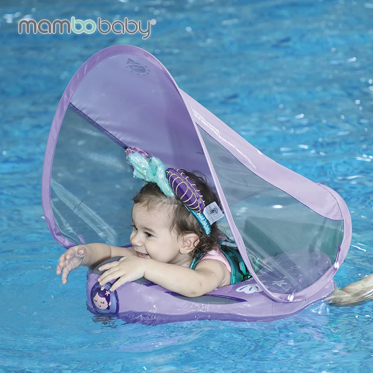 2022 Mambobaby  Hot Sale Customize Factory Non- Inflatable Chest Baby Float Swim Floating Baby Toddlers Swimming Ring