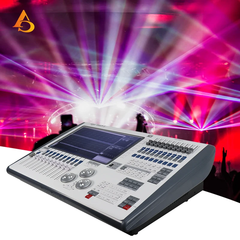 Прямая Продажа с фабрики tiger touch II dmx консоль освещения Dj disco контроллер света для вечеринки