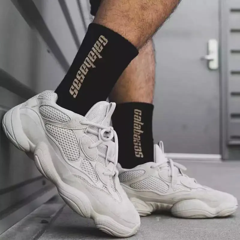 Унисекс, мужская хлопковая уличная одежда, длинные носки для скейтборда в стиле хип-хоп