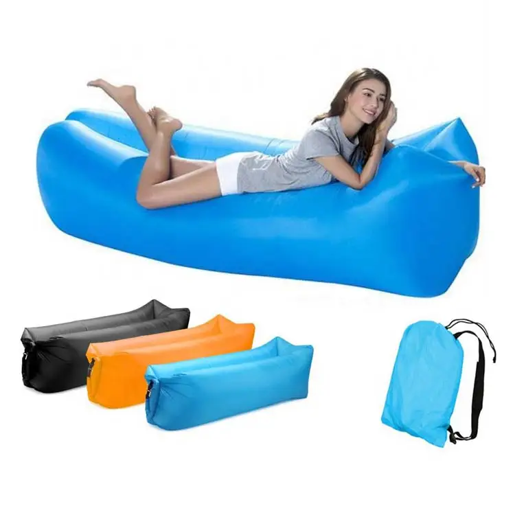 Горячая Распродажа, воздушный диван и кровать Ripstop, надувной гамак для отдыха