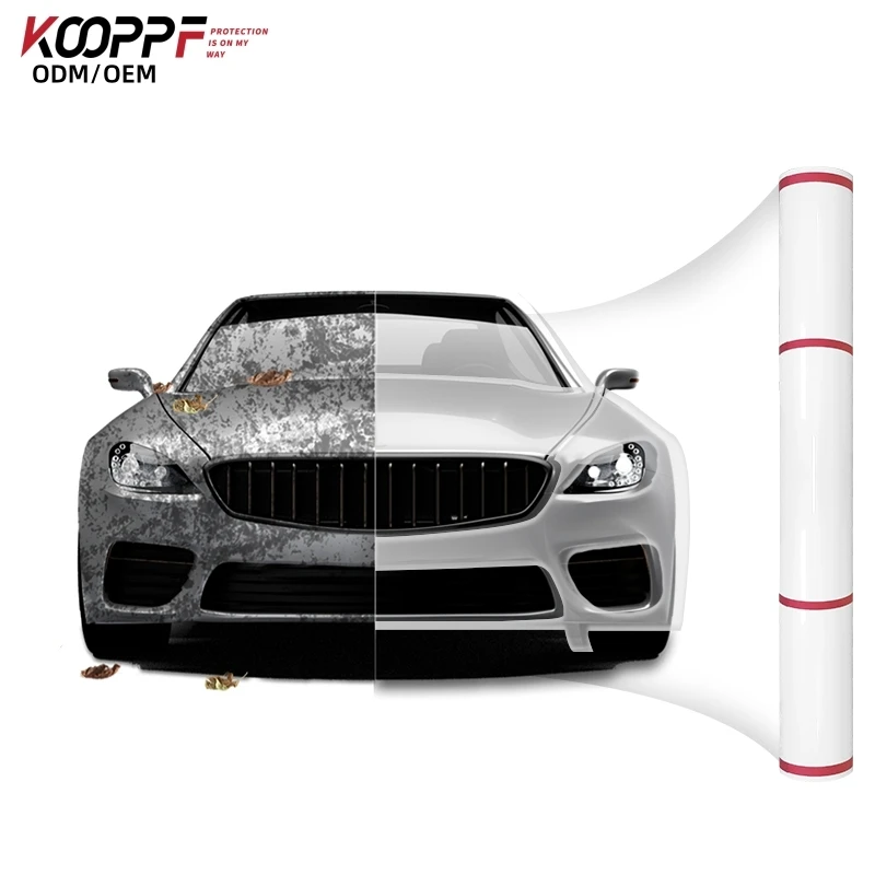 10 Year Warranty ppf 6.5mil 7.5mil 8.5mil Clear Car Anti-Yellowing PPF Paint Protection Film Self Healing car TPU PPF Film