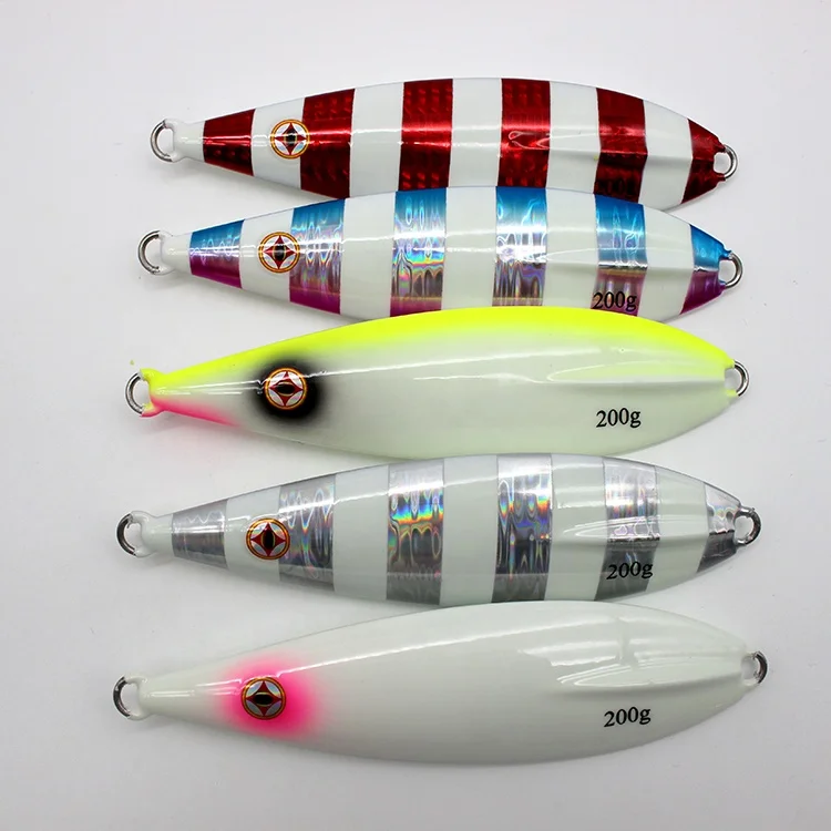 100g 150g 200g 250g 300g 350g Butter Fly Saltwater Lead Speed Jigging Slider Fishing Jig Sea Fish Lead Deep Slow Pitch Jigs