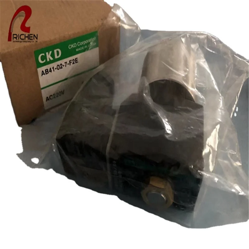 Электромагнитный клапан CKD 4F630-20-AC220V Соленоидный 24 В 2023 Новый 100% оригинальный бренд