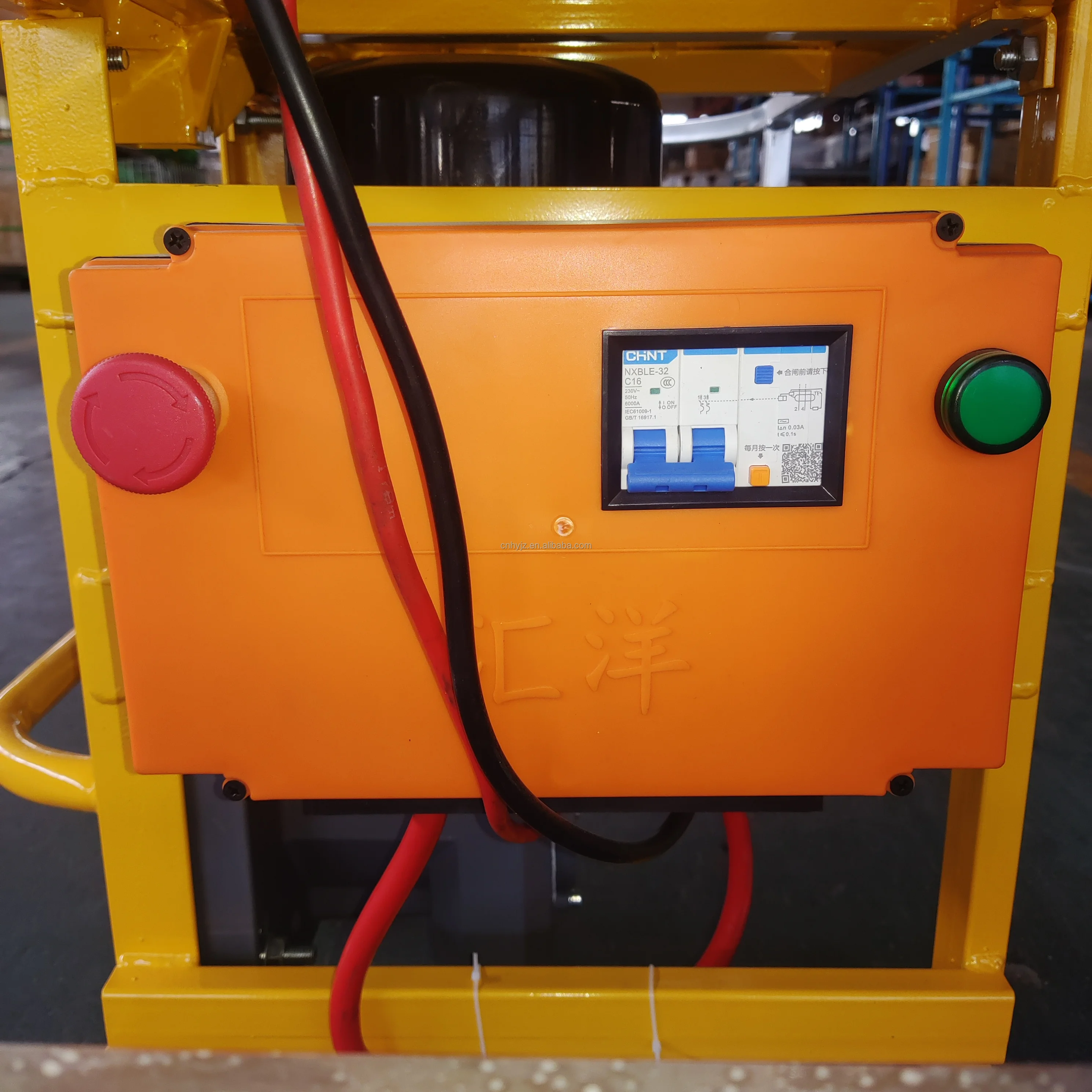 ZLP250 single-person Suspended Rope Platform easy control and move for the building facade building