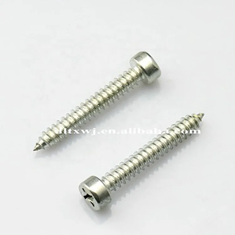 Galvanized Phillips Cylinder Head Self Tapping Tek Screws For Metal Bunk Beds
