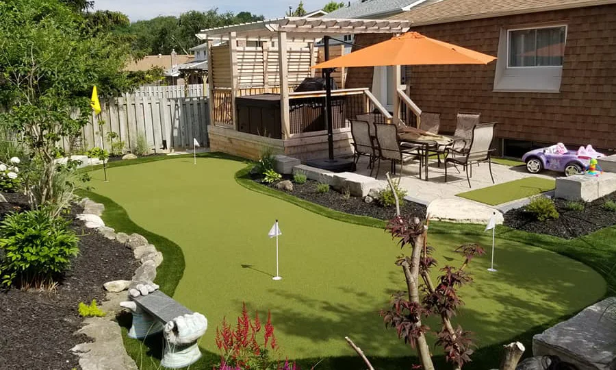 MCG factory price 15MM Green Custom Sport Flooring Cesped Putting Green Plastic Lawn Artificial Grass For Golf Gateball