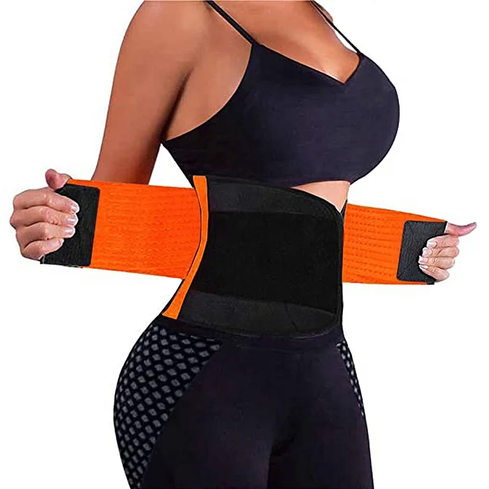 Colorful Double Pull Private Label Waist Trimmer Neoprene Waist Trainer For Men And Women