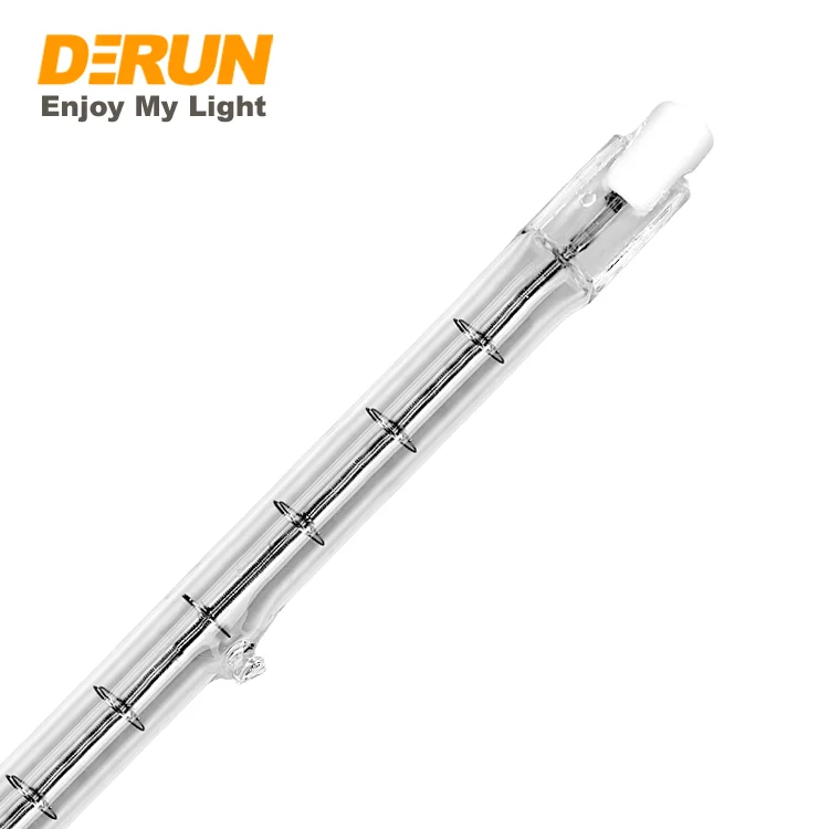 2220lm 120W J78 R7S Clear Quartz Glass Halogen Linear Tube Lamp Equal to 150W Incandescent Bulbs , HAL-R7S