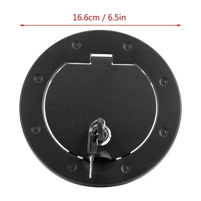 Gas Cap Lock Fuel filler cap For 2007-17 Jeep Wrangler JK and TJ Unlimited Sport Rubicon Sahara
