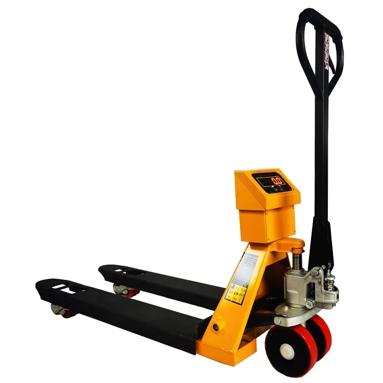 weighing pallet scale 2000kg pallet truck weighing scale