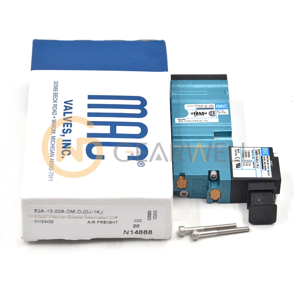 MAC Pneumatic Solenoid Valve DMB-DJDJ-1KJ