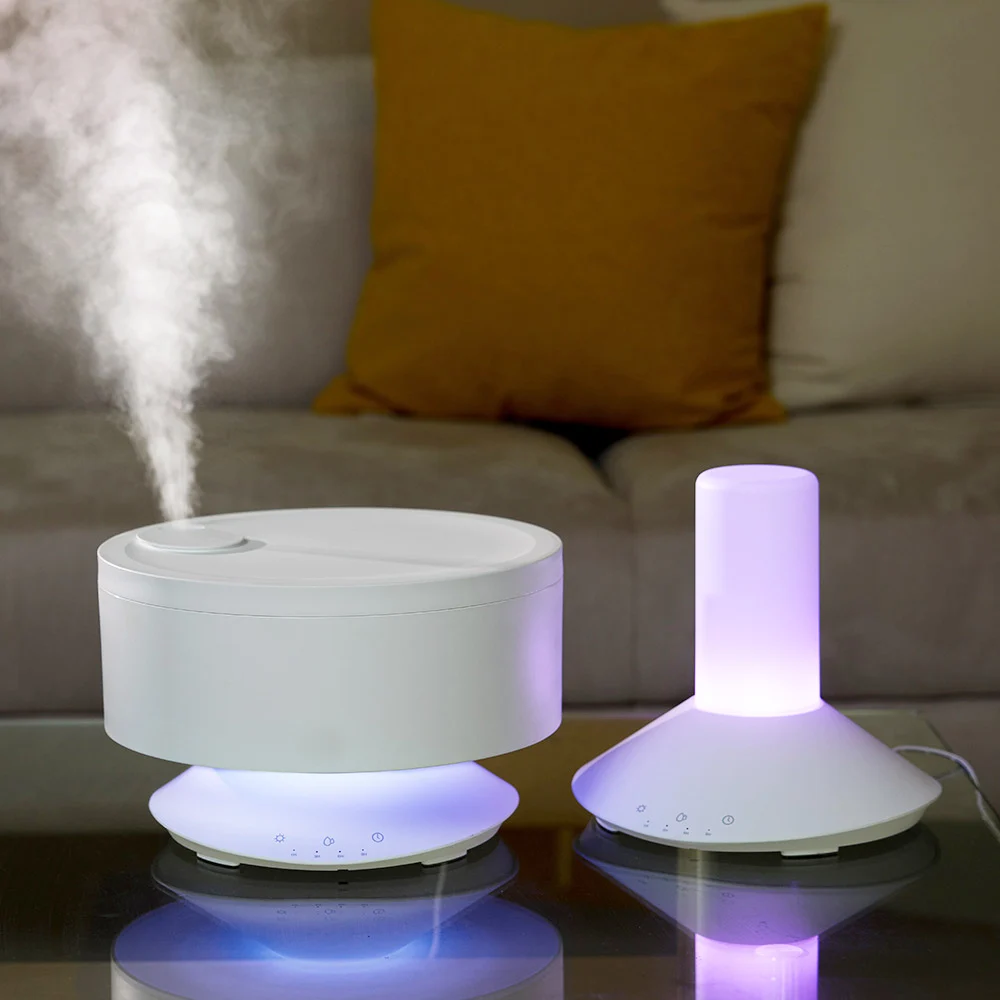 innovation unique products new ideas 2024 remote control ultrasonic air humidifier essential oil diffuser for home room office