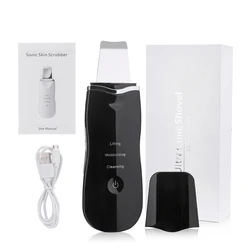 New Trending Products Ultrasonic Skin Scrubber Scraper and Gentle Peel Device 2022