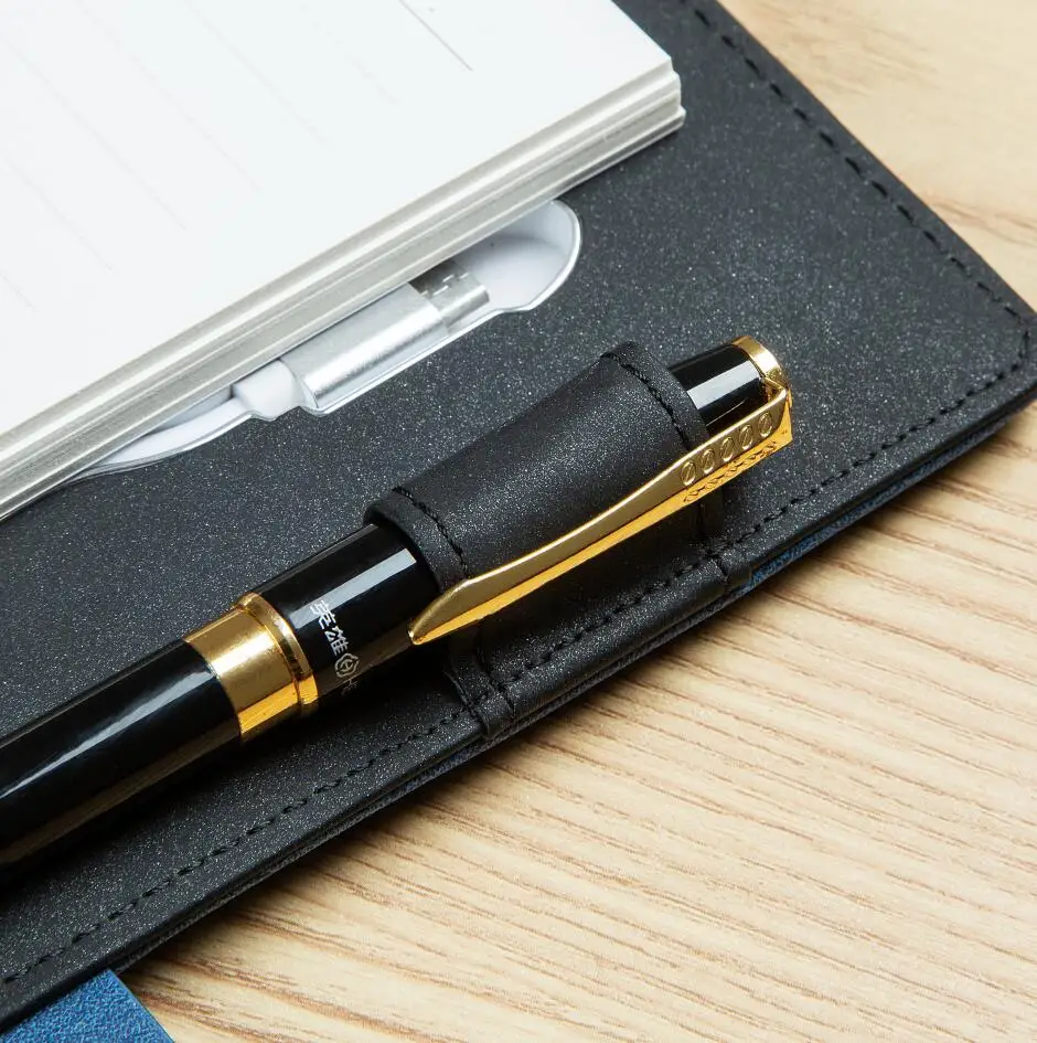 New idears for small business christmas promotional hot gifts planner diary notebook journal with power bank 8000MAH and USB fla