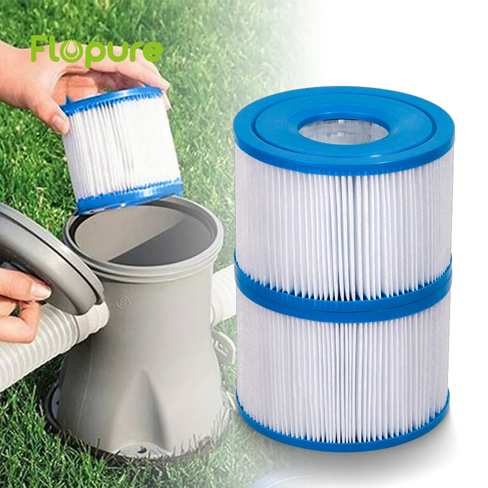 
Easily Assemble light weight 5 micron sediment water filter cartridge sand filter pump swimming pool artifitial tiles 