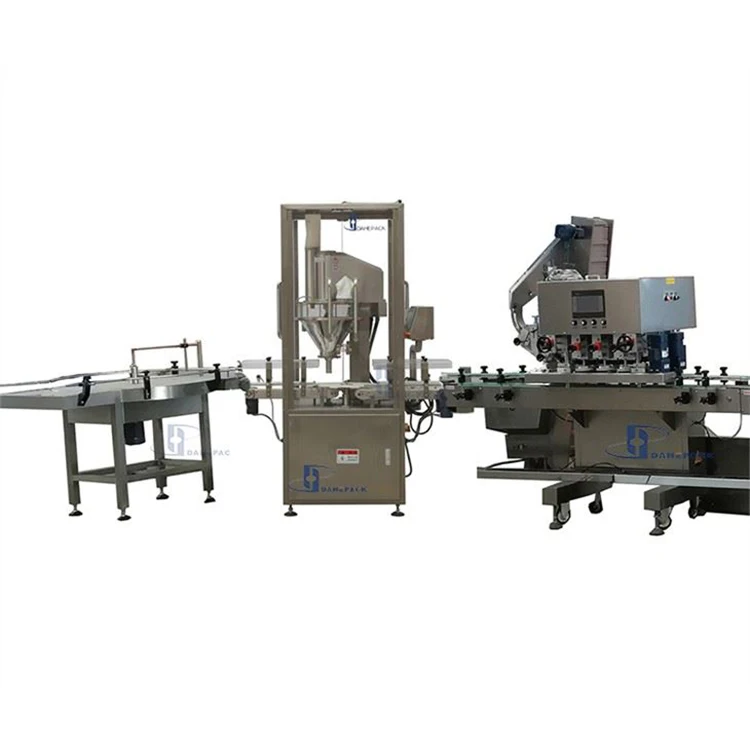 Filling Line Cosmetics Powder Talcum powder filling machine