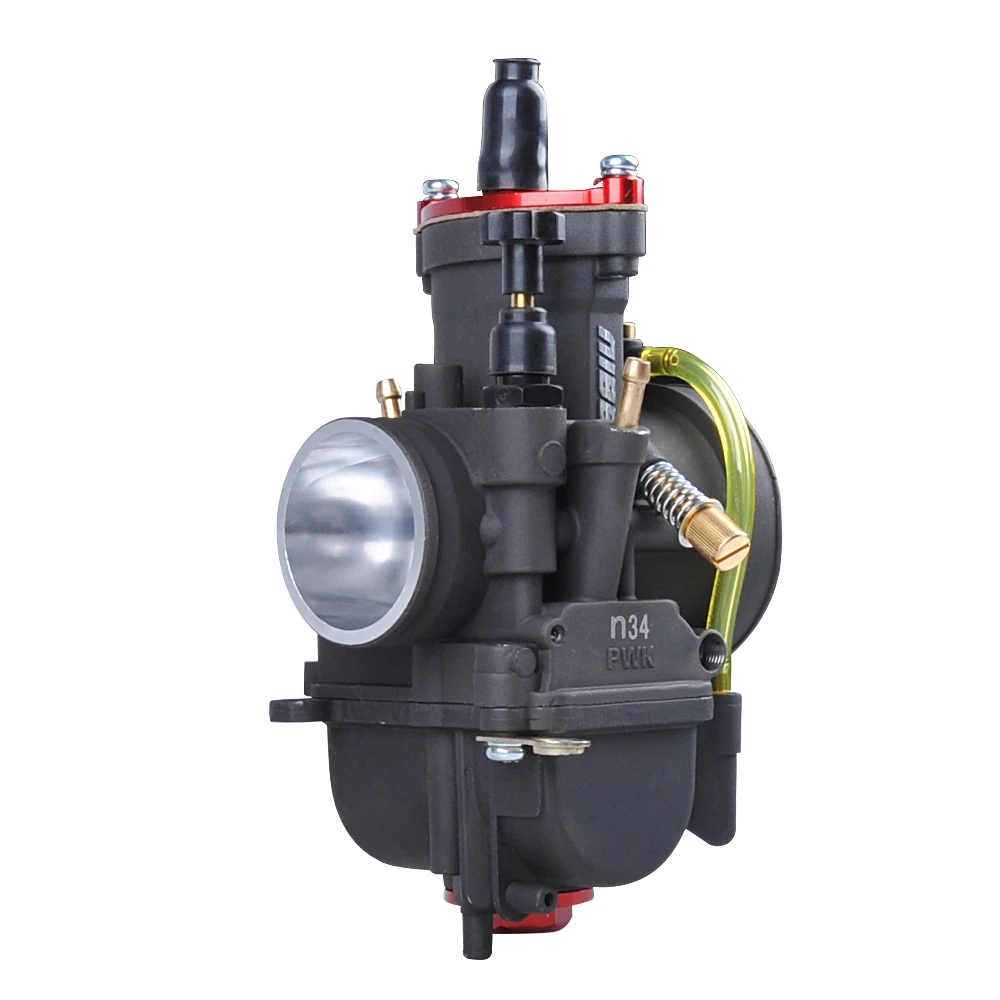 NIBBI Racing Version Carburetor PWK34 34MM for 2/4 Stroke Engine for 250-350cc Motorcycle Fuel System