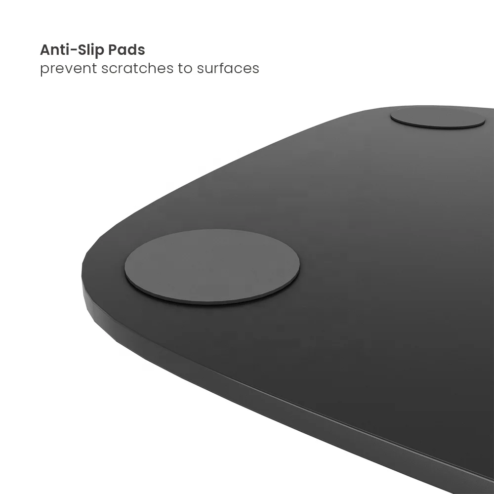 MDS16-2 Universal Microphone Floor Stand on Stage Height Adjustable Mic Boom Stand Mount with Weighted Square Base