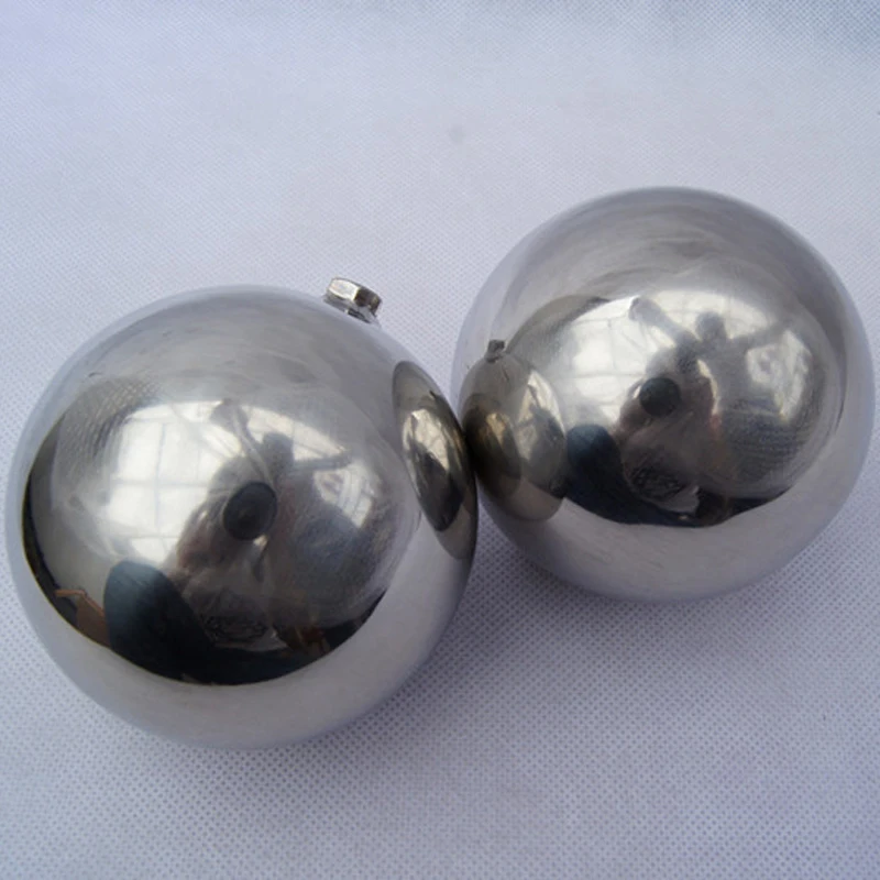 OEM 150mm 250mm threaded hollow metal sphere hollow float ball