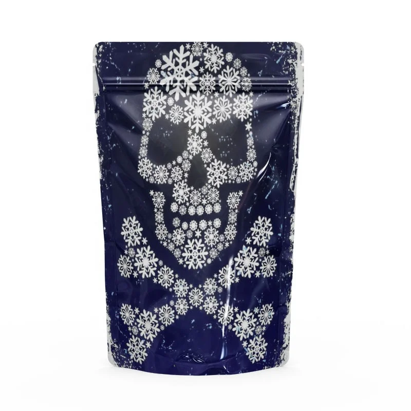 Digital Print Custom Matte Stand Up Ziplock Pouch 1g 1/8oz 3.5 gram 4 x 6 Smell Proof Zip Lock Special Mylar Bags for Candy