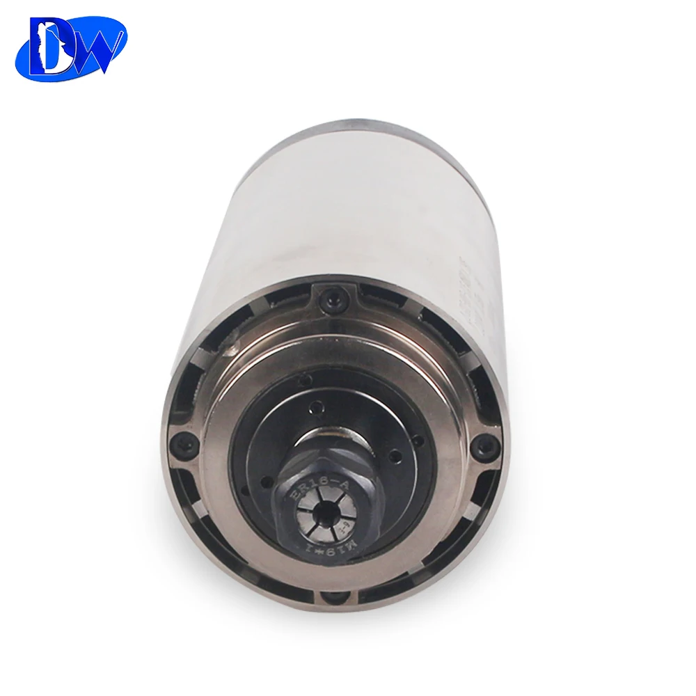 China high quality 80mm diameter 1.5KW,  24000rpm  air cooled spindle motor used for milling machine