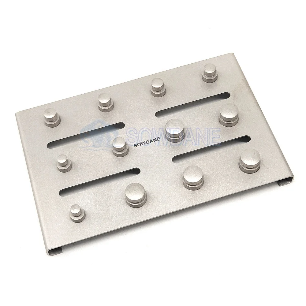Dental Endodontic Rubber Dam Clamps Restorative Clips Holder dental Dam Clamp Sheets Stainless Steel Tray