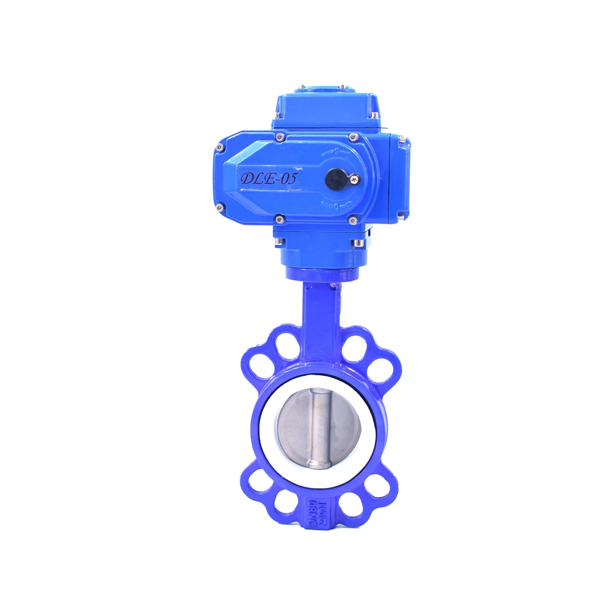 Professional Manufacturers Wholesale Clamped Gear Operated Cast Iron Butterfly Valve