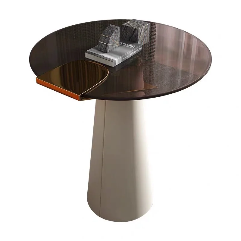 Wholesale Furniture Design Modern Glass Coffee Tables Metal Steel Stainless Style Sets Living Room Tea table side table