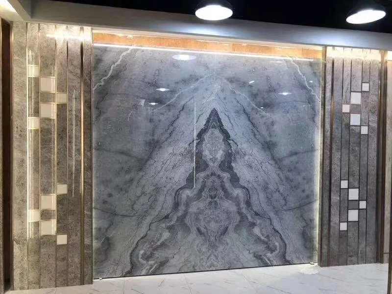 Column Marble Block Floors Porcelain Big Size Wall Design
