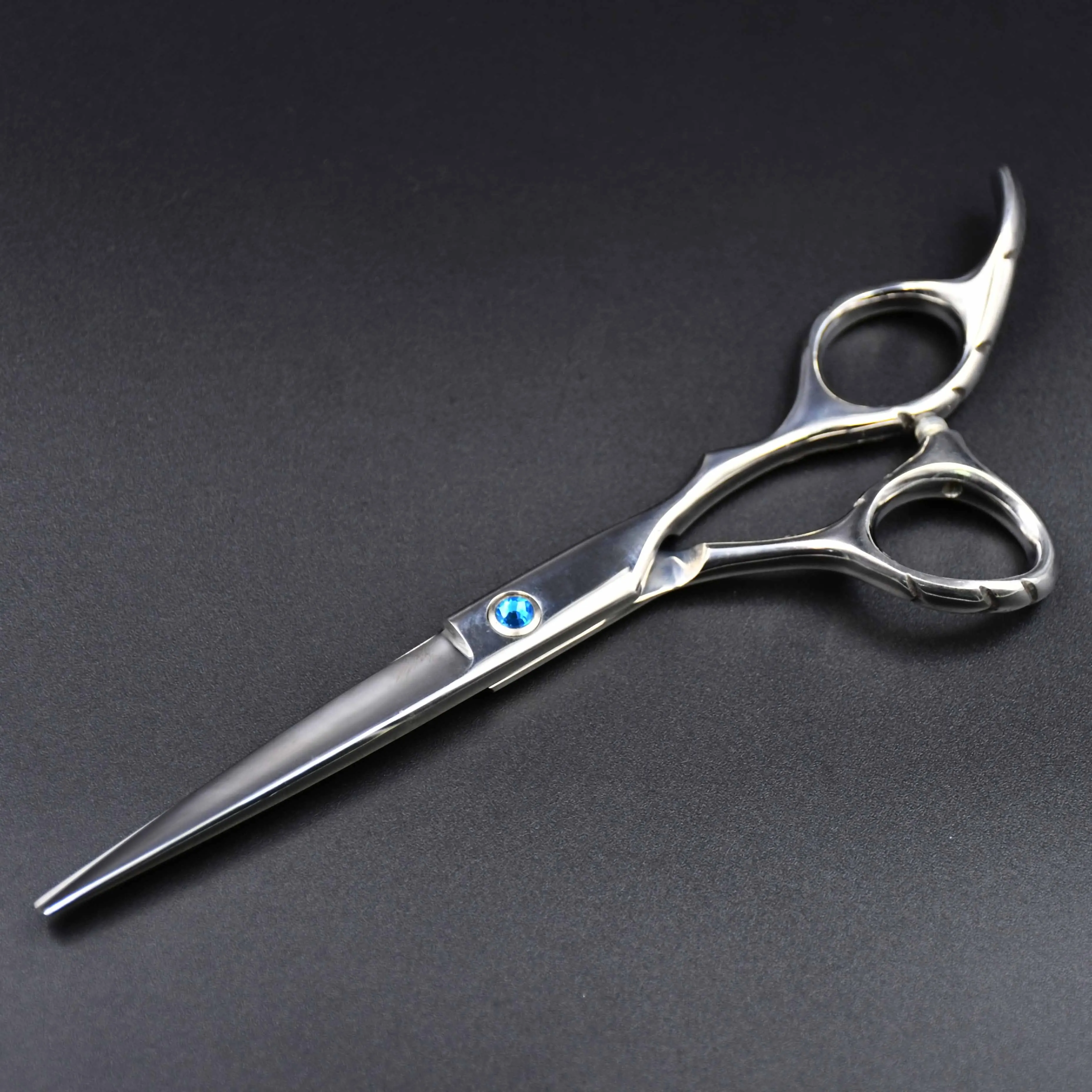 6 Inch 6CR13 Stainless Steel Pet Hair Grooming Cutting Straight Scissors For Dog And Cat