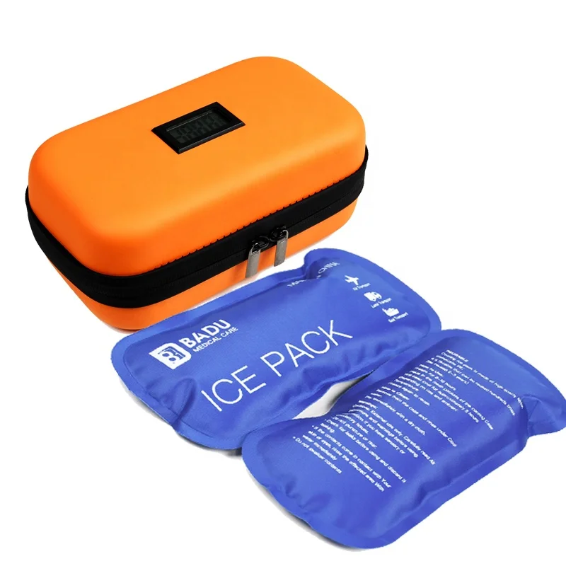 Factory Hot Selling Insulin Cooler Travel Case Medication Cooler Bag Travel Cooler With Thermometer Temperature Display