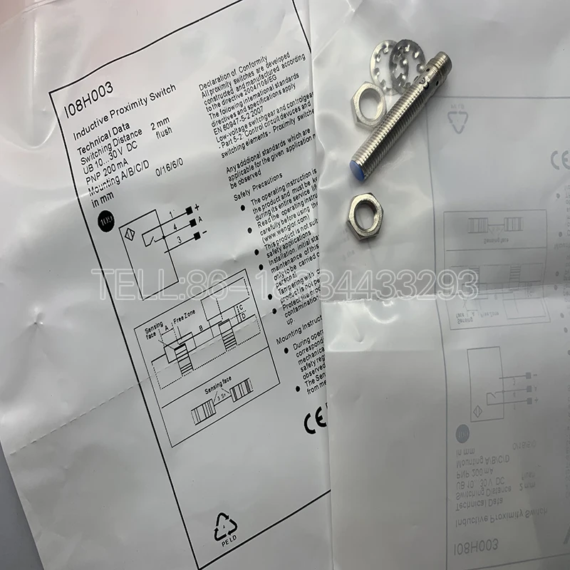 high quality all-new Proximity switch  I08H007 I08H008 I08H009 I08H010 I08H013 100% original