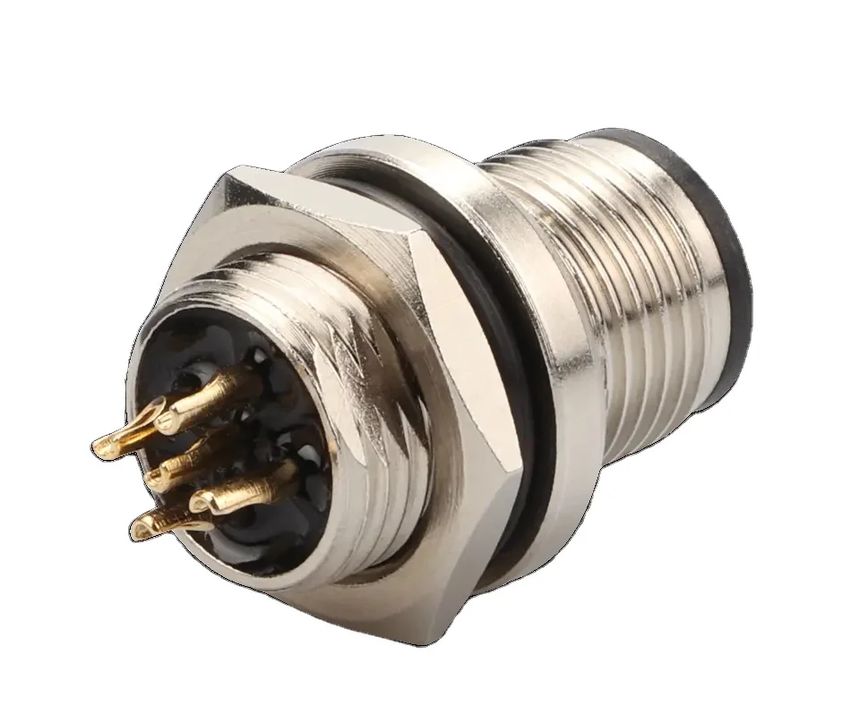 Factory Direct Sale IP67 M5 M8 M12 M16 moulding cable connector waterproof PVC/PUR cable connector IP67