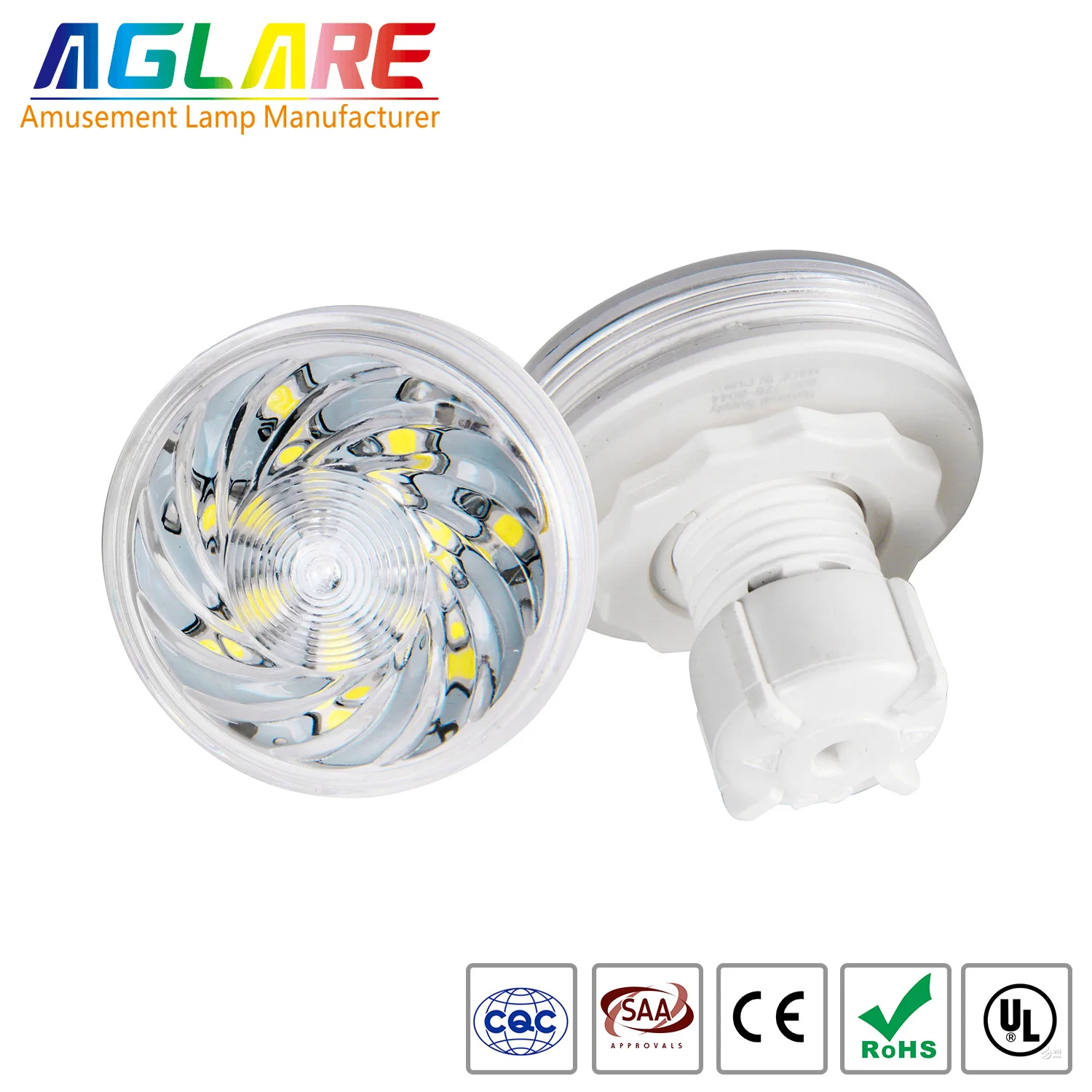 45 мм AC24V водонепроницаемый IP65 R/G/B белый цвет развлекательный светодиодный светильник