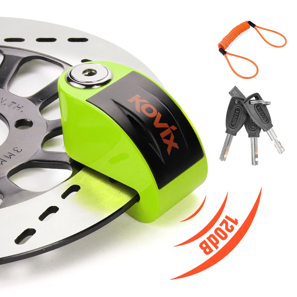 120dB anti-theft Universal Motorcycle Lock Wather-Proof Electronics Alarm Lock Security Motorcycle Alarm Lock