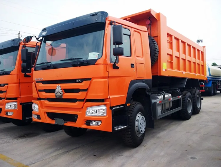 Sinotruck Howo Dump Truck 6x4 371/375hp Diesel Dump Truck  10 wheels for mining work howo truck price