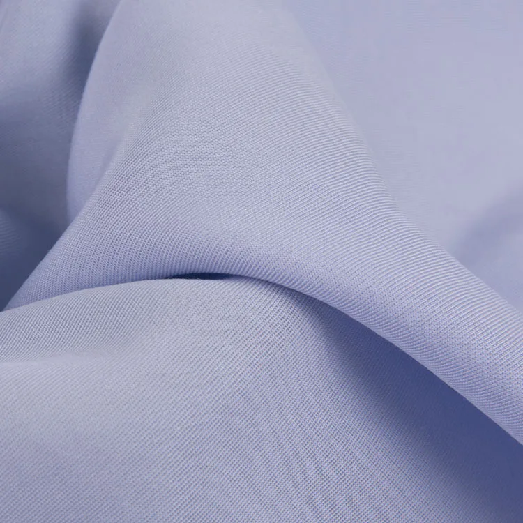 Eco-Friendly 100 lyocell fabric wocen twill recycled fabric for shirt clothing