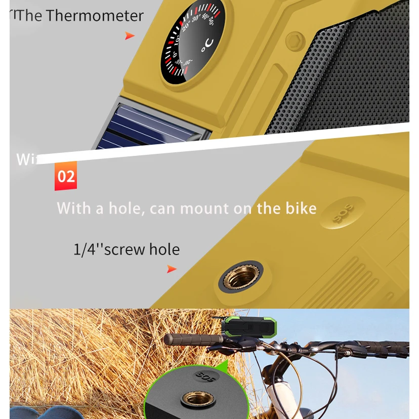 Home emergency radio multi speaker Portable Wireless DAB NOAA AM FM digital Radio multi BT Speaker with flash light