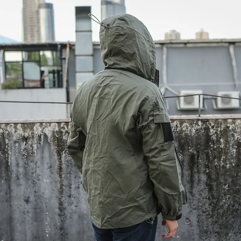 Высококачественная водонепроницаемая и прочная куртка Emersongear уличная зимняя мужская с капюшоном