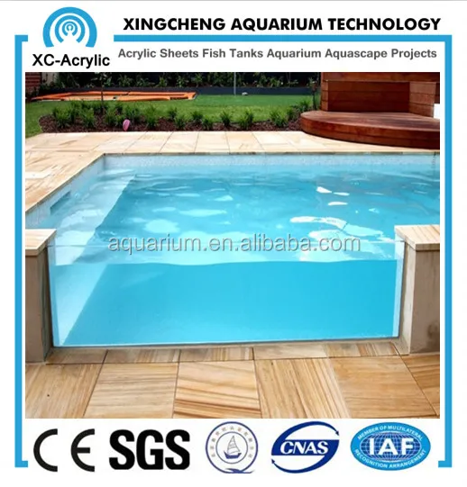 Custom PMMA acrylic Sheet High Transparent Perspex Glass Clear Cast Acrylic Sheet/Panel for Swimming Pool