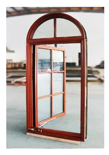 LongTai (Rokee)Sound Proof solid Wood Window triplex Glazed Glass Aluminium Doors and Windows aluminium tilt & turn windows