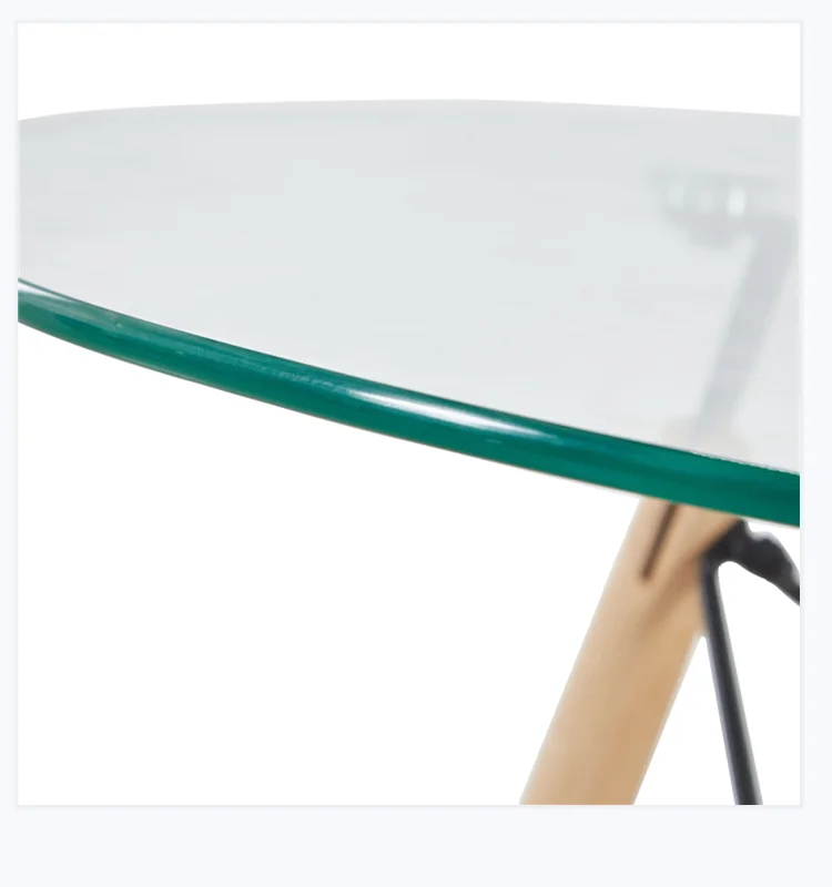 Modern decor furniture round glass table for Kitchen