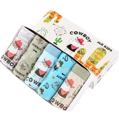 Newest Design Printed Custom Brand Kid Underwear Lingerie