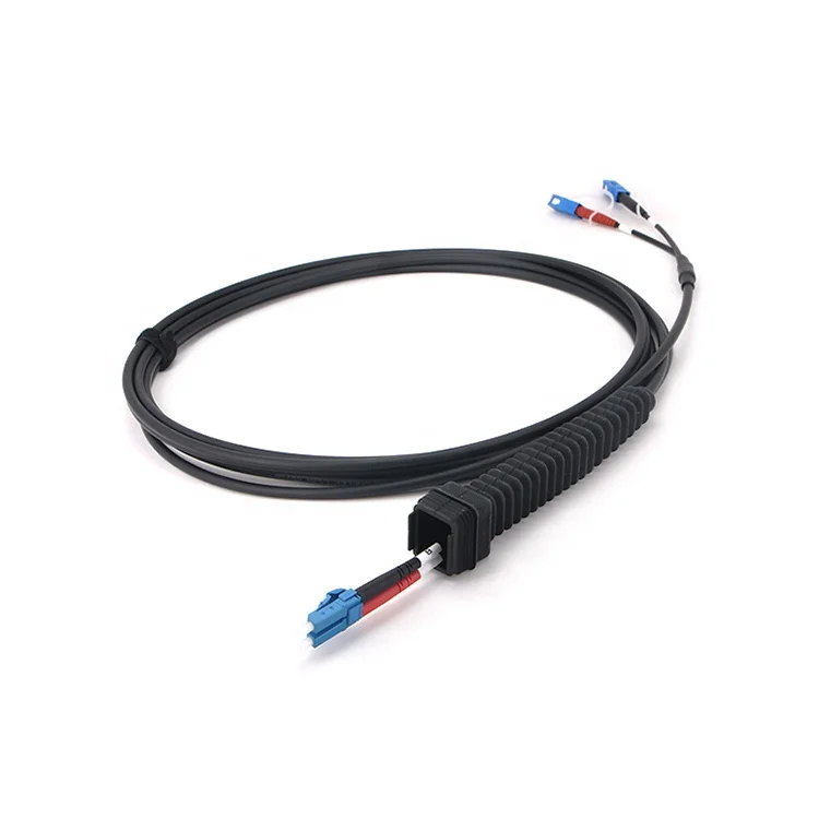 Waterproof NSN 12core 20 core ftta outdoor indoor lc upc armored sm cpri fiber optical ftta armoured patch cord