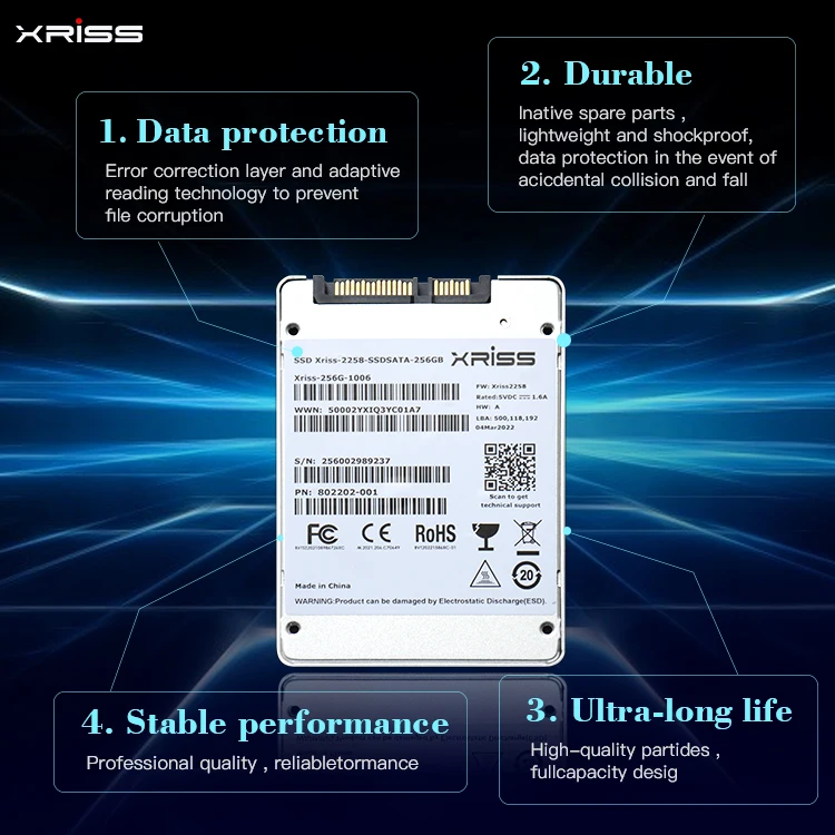 Hard Drive Internal Solid State Drive Hard Disk For PC SSD 2 5 Inch Sata 128GB 256GB 512GB 1TB Interface Sata 3