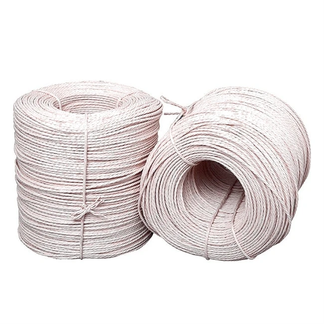 Twine Paper 5mm Twisted Rope Decorative Twisted Cord Paper String Recycled Rope Natural Kraft Rope
